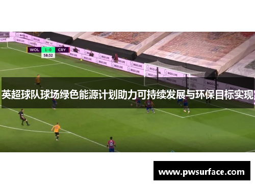 英超球队球场绿色能源计划助力可持续发展与环保目标实现